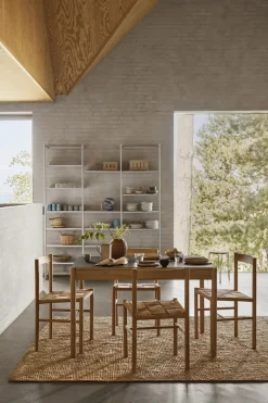 C44 Spisebord 80 x 120 cm, nero fra FDB Møbler