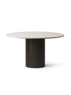 Cabin bord Ø130, grå marmor fra Vipp