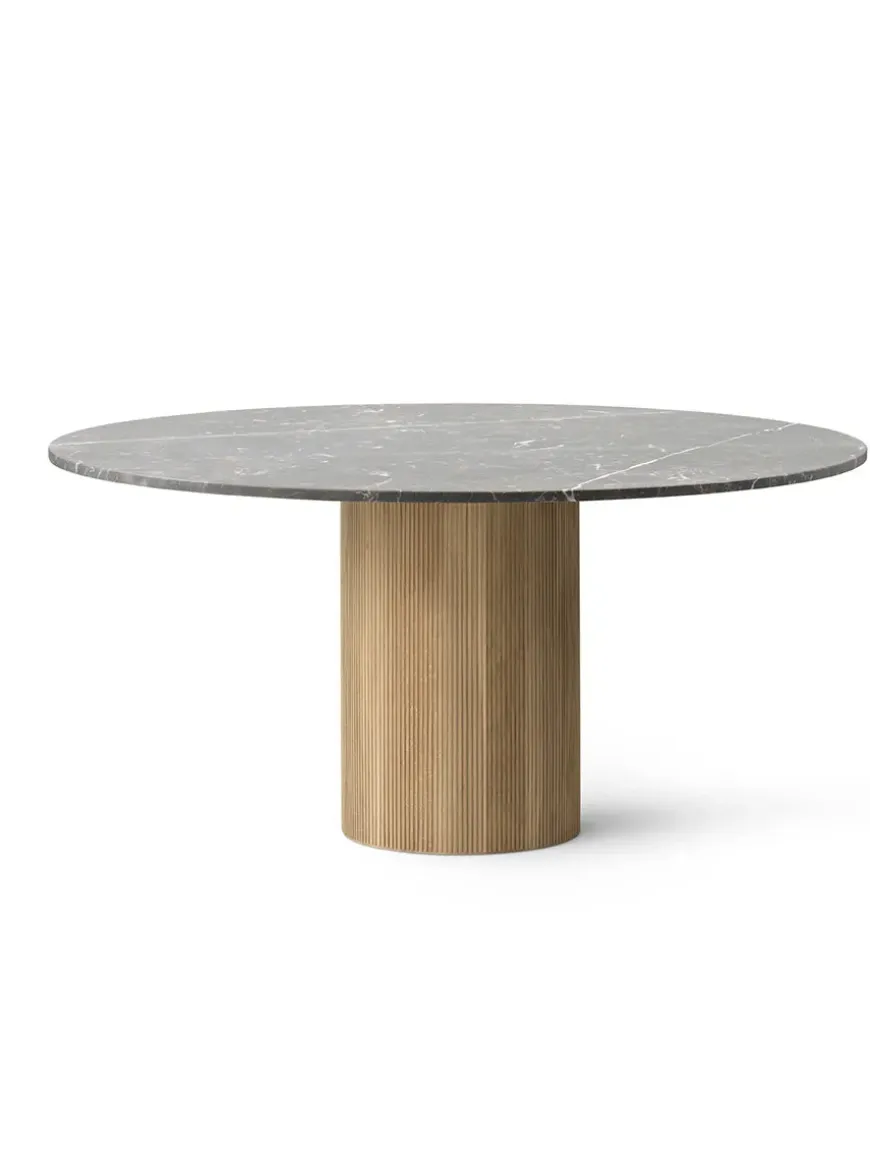 Cabin bord Ø150, grå marmor fra Vipp