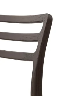 Cabin Stol med lædersæde fra Vipp