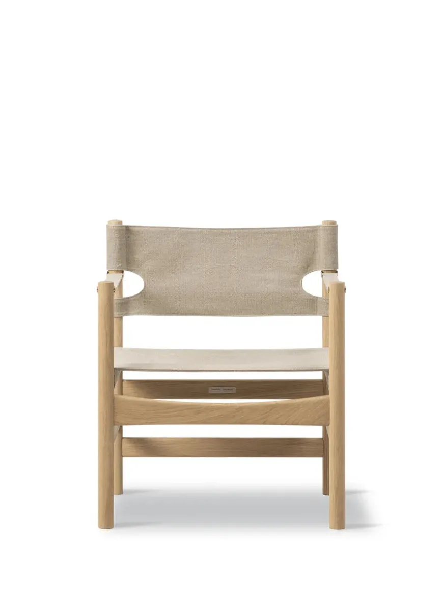 Canvas 21 stol, lys olieret eg af Børge Mogensen