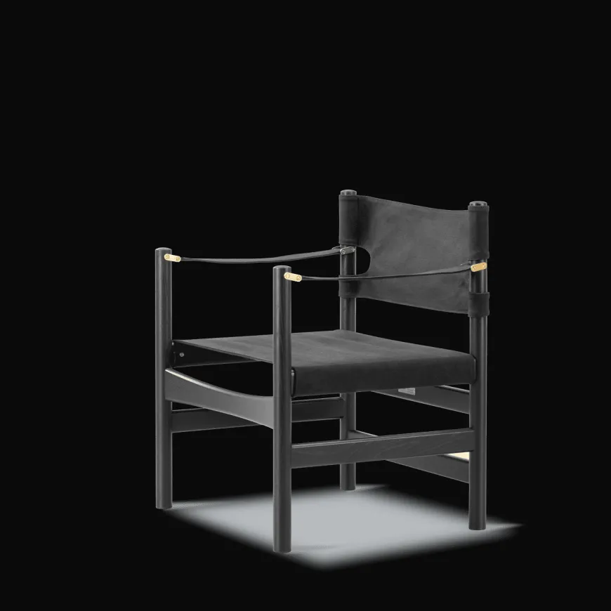 Canvas 21 stol, sæbebehandlet af Børge Mogensen