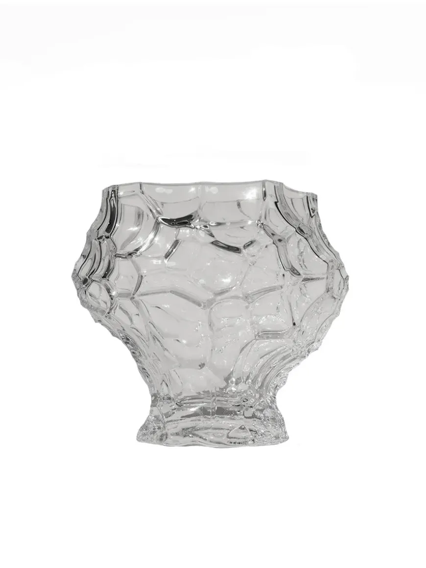 Canyon Vase Medium, clear fra Hein studio