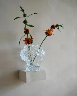 Canyon Vase Medium, clear fra Hein studio