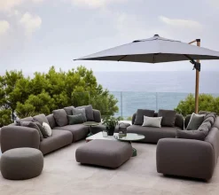 Capture 2-pers. Modulsofa, venstre inkl. Hyndesæt fra Cane-line