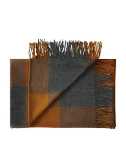 Caracas Plaid, umber fra Silkeborg Uldspinderi