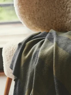 Caracas Plaid, umber fra Silkeborg Uldspinderi