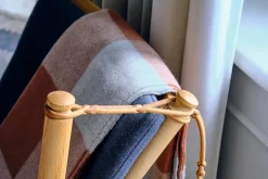 Caracas Plaid, umber fra Silkeborg Uldspinderi