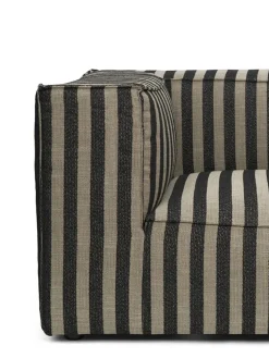 Catena Armrest Right Louisiana, sand/black fra Ferm Living