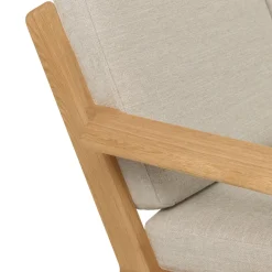 CH293 3 pers. sofa, eg olie af Hans J. Wegner