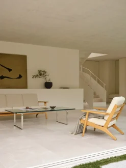 CH290 loungestol, eg olie af Hans J. Wegner