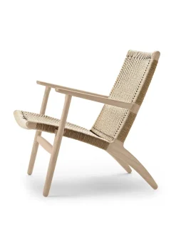 CH25 Loungestol, eg sæbe af Hans J. Wegner