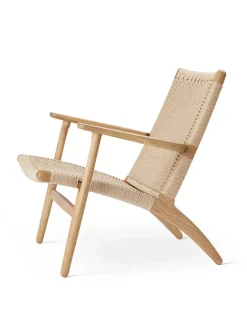 CH25 Loungestol, eg sæbe af Hans J. Wegner