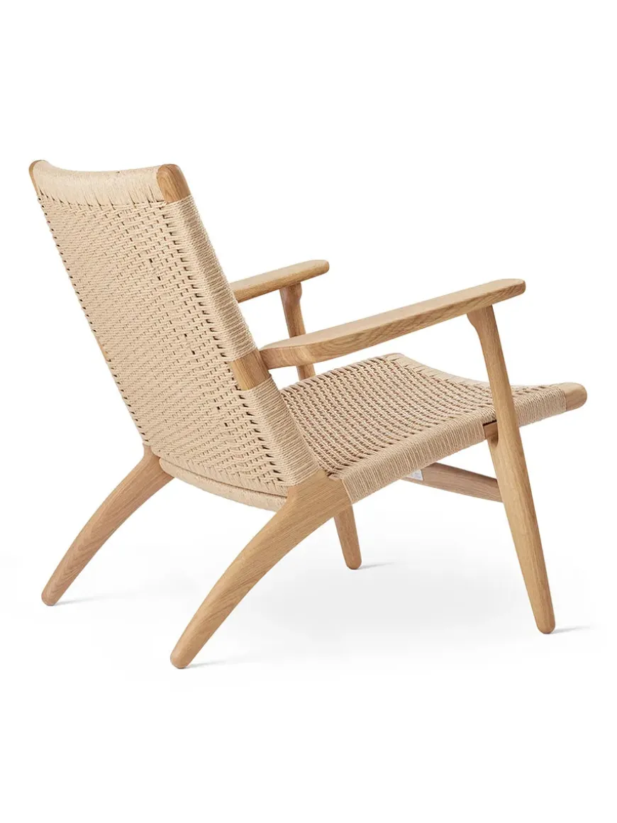 CH25 Loungestol, eg sæbe af Hans J. Wegner