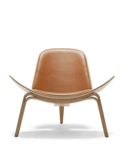 CH07 Skalstol, eg olie/Loke 7748 af Hans J. Wegner