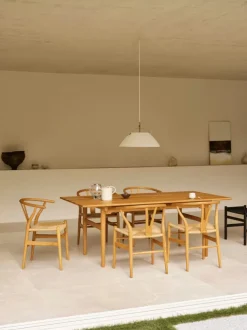 CH327 spisebord, 190 cm eg olie af Hans J. Wegner
