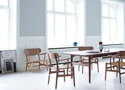 CH327 Spisebord Teak Mix, 190 cm fra Carl Hansen & Søn