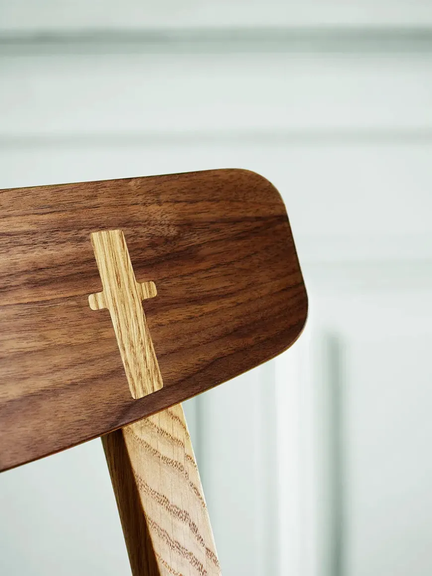 CH23 Spisestol, sort eg af Hans J. Wegner