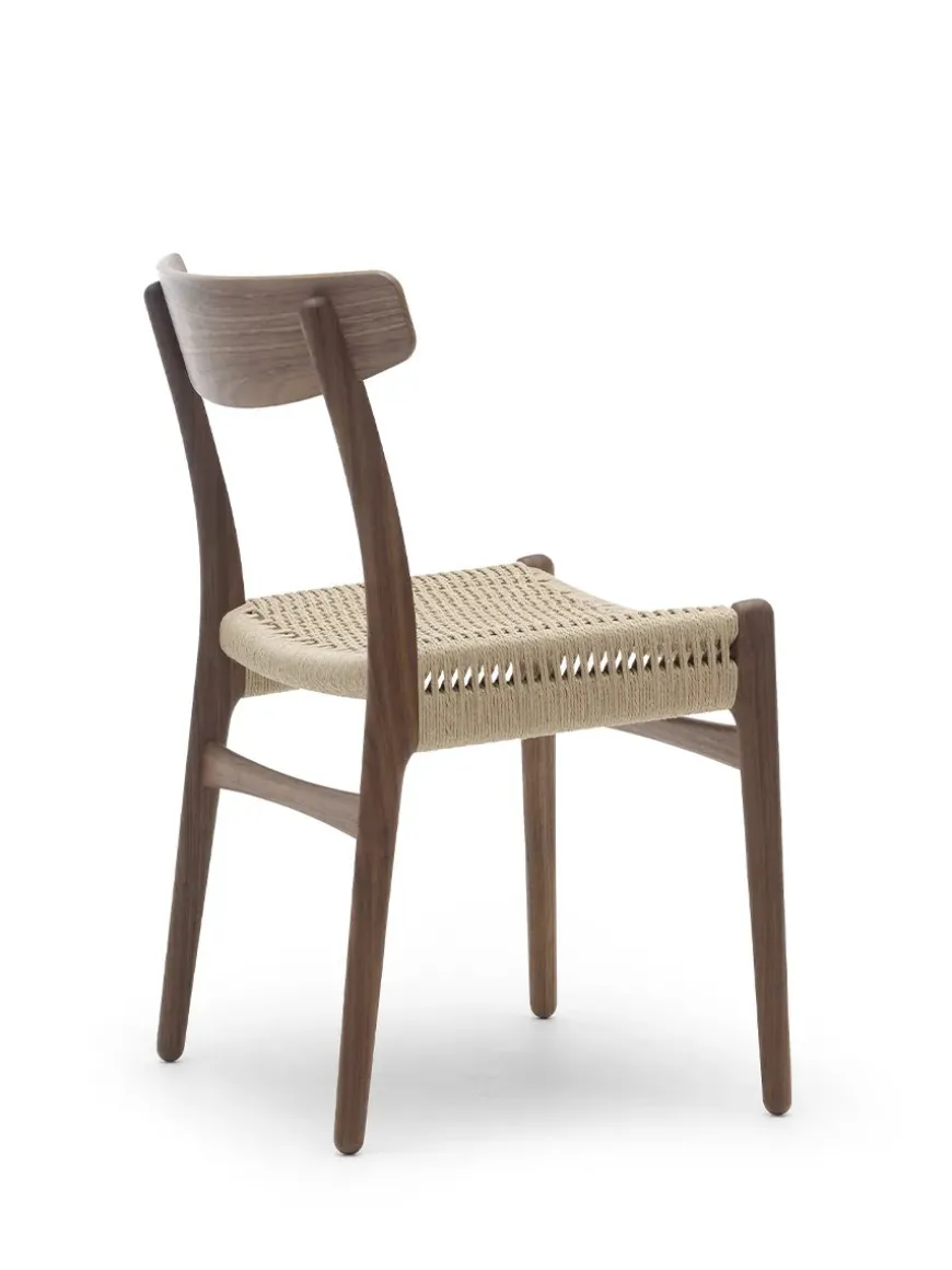 CH23 Spisestol, sort eg af Hans J. Wegner