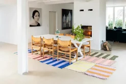 Chindi tæppe, 60x120 cm fra Bongusta