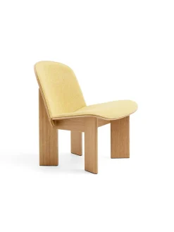 Chisel Lounge Chair m/polstring fra Hay