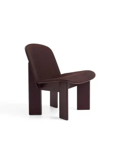 Chisel Lounge Chair m/polstring fra Hay
