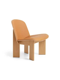 Chisel Lounge Chair m/polstring fra Hay