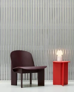 Chisel Lounge Chair u/polstring fra Hay