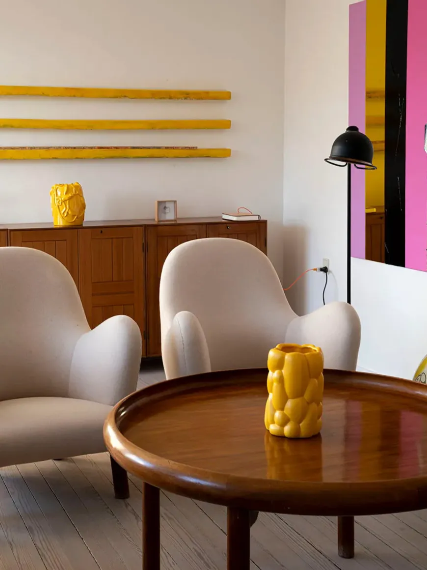 Cloud Vase, sloe green fra raawii