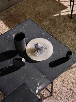 Coffee Table 90, hvid marmor fra HANDVÄRK