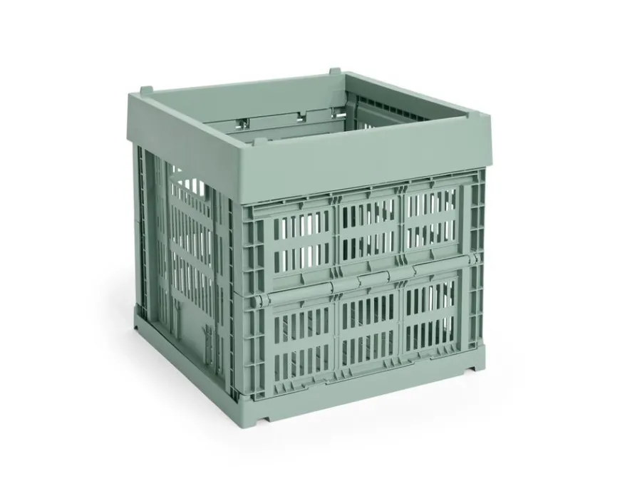 Colour Crate Cube, Sage green fra Hay