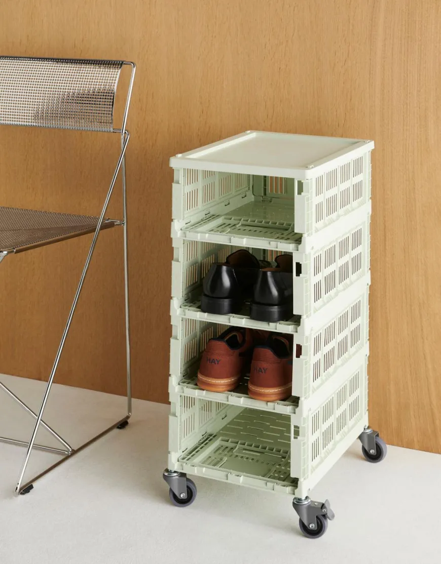 Colour Crate hjul, medium 4 stk. fra Hay