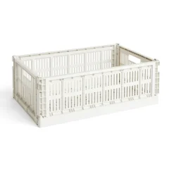 Colour Crate Large, off white fra Hay