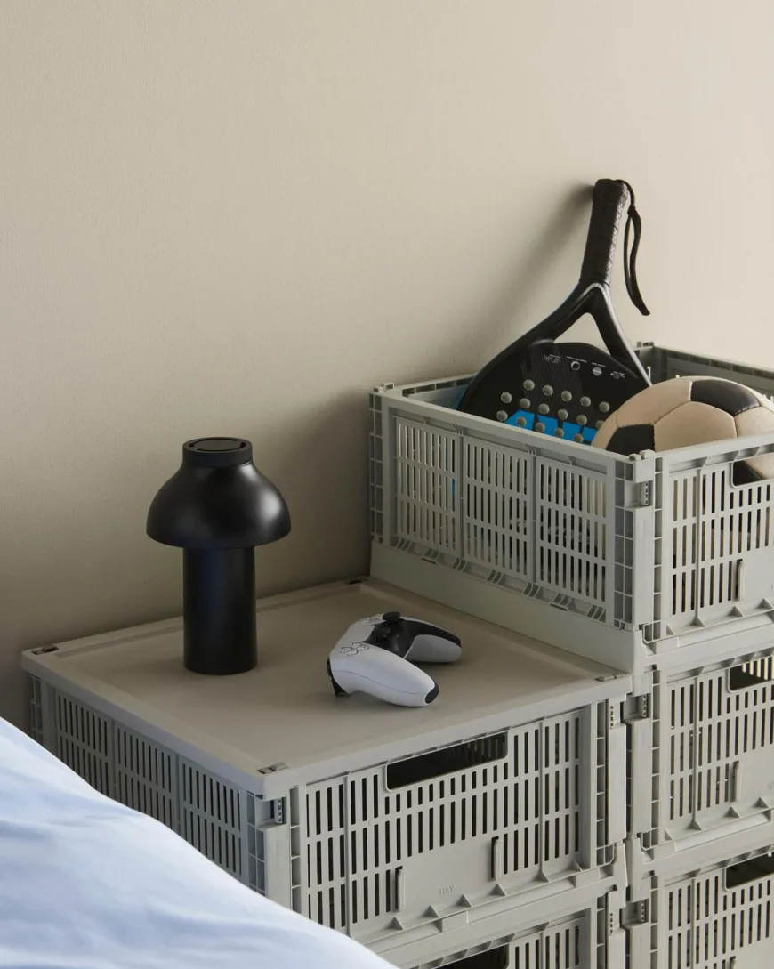 Colour Crate Large Square, Bordeaux fra Hay