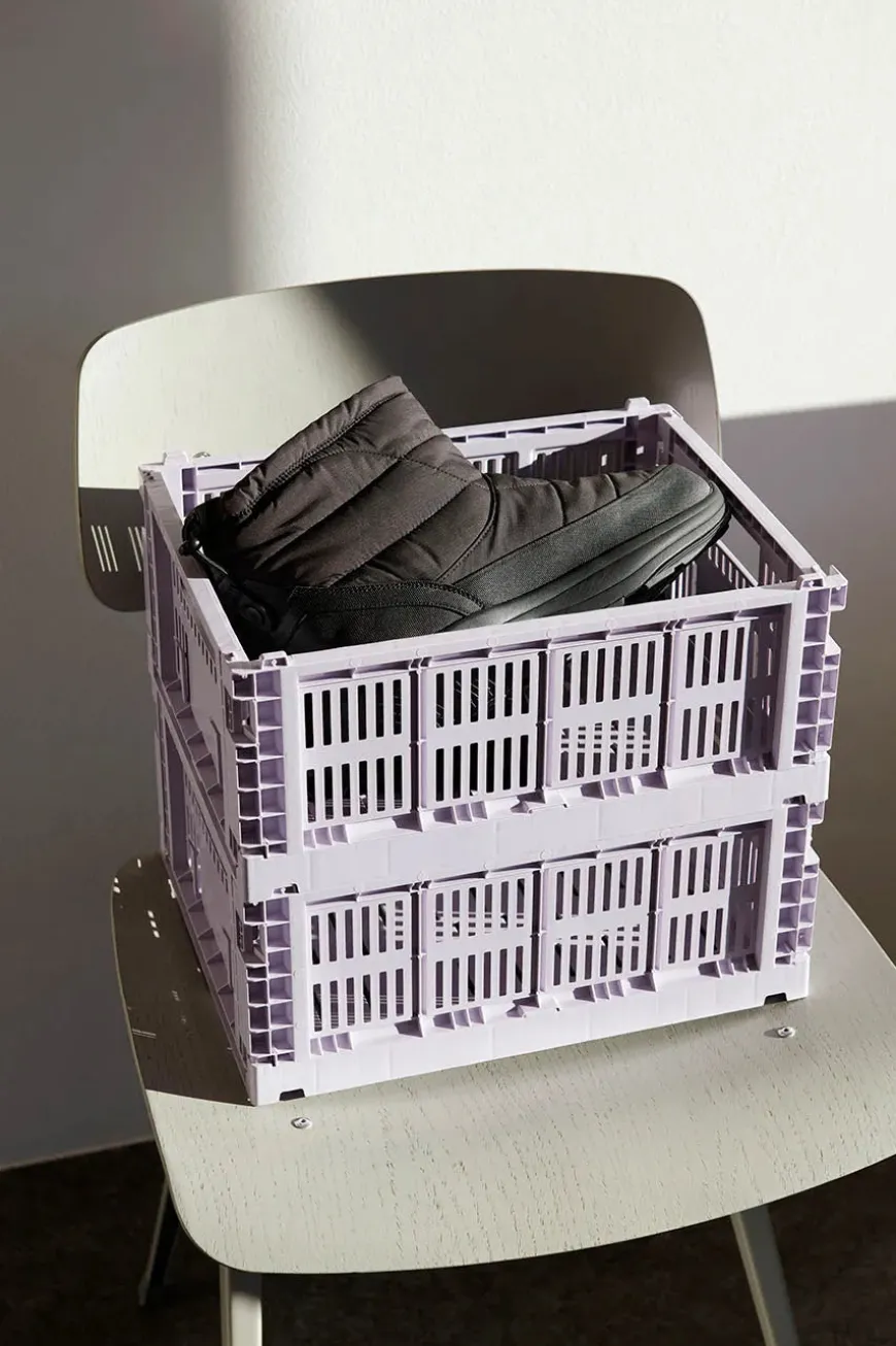 Colour Crate Medium, Warm grey fra Hay