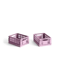 Colour Crate Mini 2 Stk., blush fra Hay