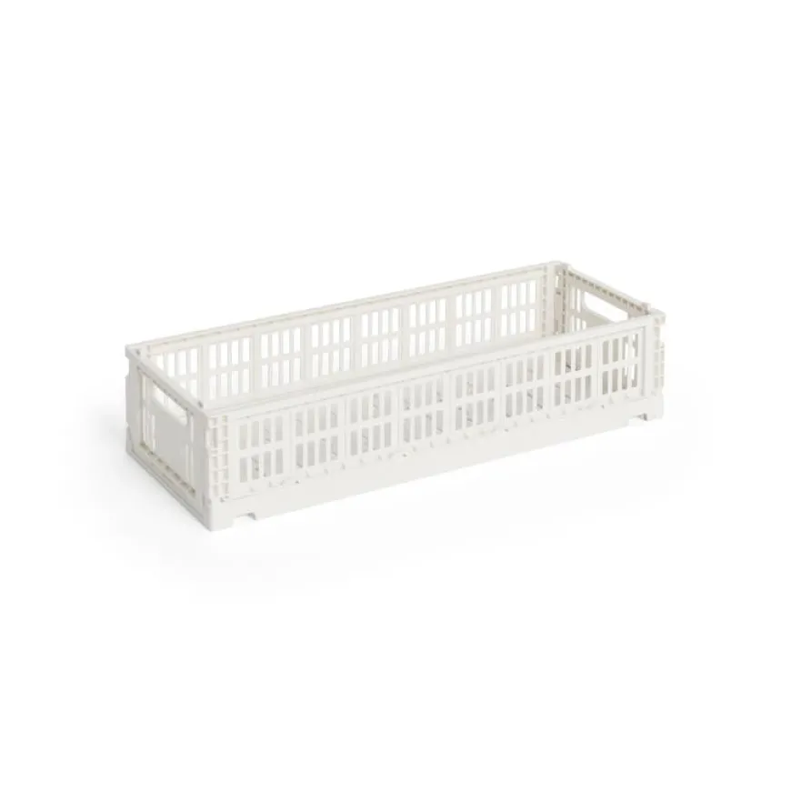 Colour Crate Mini Oblong, Grey fra Hay