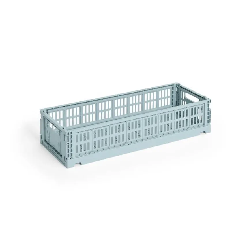 Colour Crate Mini Oblong, Sage green fra Hay