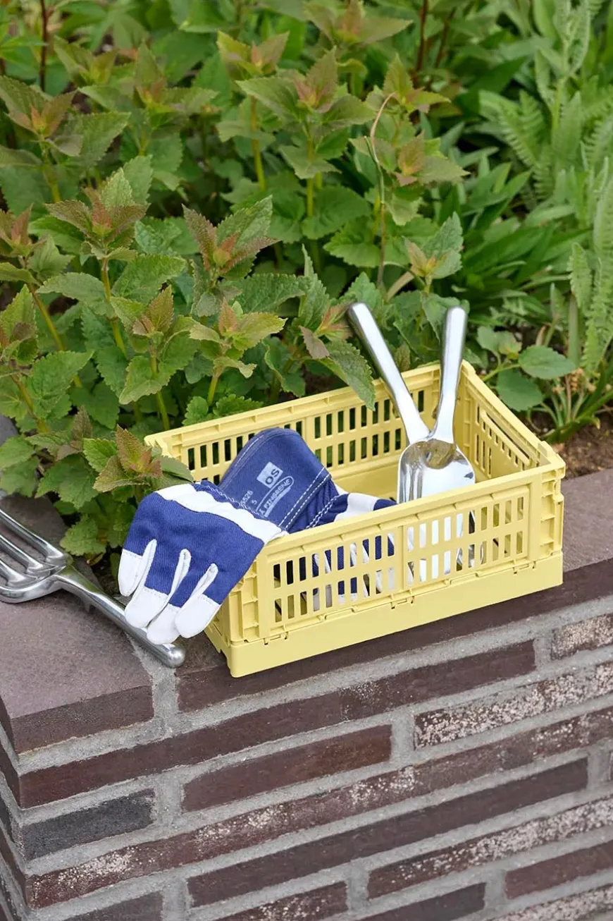 Colour crate S, dark blue fra Hay