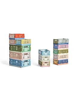 Colour crate S, mix dusty yellow fra Hay