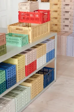 Colour Crate Small, Charcoal fra Hay