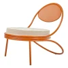 Copacabana Lounge Chair, international orange fra GUBI
