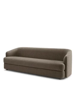Covent Sofa Deep 3 Seater, dark taupe fra New Works
