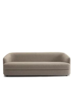 Covent Sofa Deep 3 Seater, dark taupe fra New Works