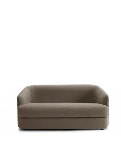Covent Sofa Deep 2 Seater, dark taupe fra New Works