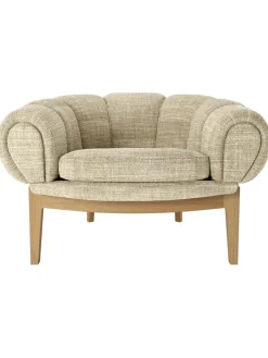 Croissant Lounge Chair, fabric fra GUBI