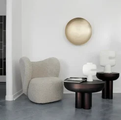 Crown Table, low burned black fra 101 Copenhagen