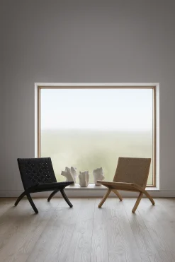 Cuba Stol - sort/sort fra Carl Hansen & Søn