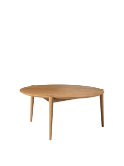 D102 Søs Sofabord, Ø 85 cm fra FDB Møbler