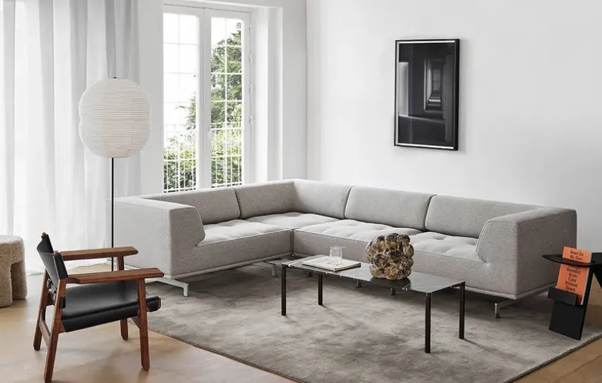 Den Spanske Stol i mørkebrun læder, Røget eg olie af Børge Mogensen